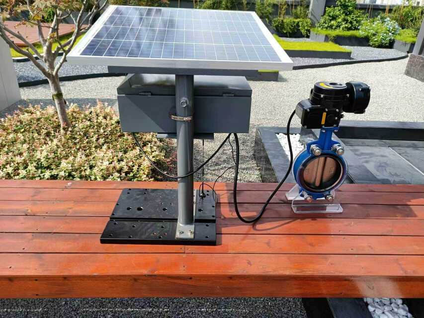 智能控制太阳能电动执行器