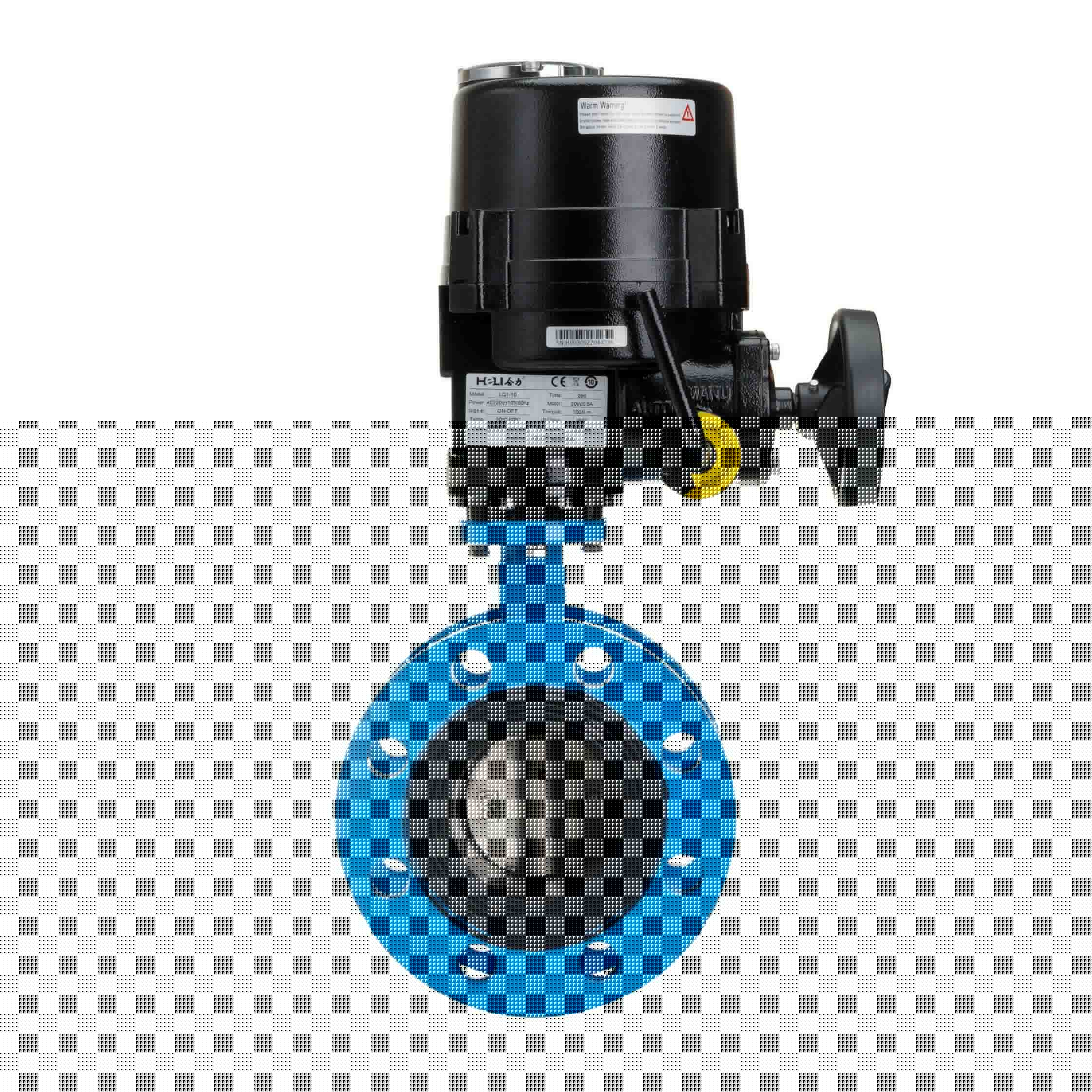 锂电电动法兰式蝶阀 锂电电动法兰式蝶阀