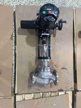 铸钢电动双座调节阀 铸钢电动双座调节阀